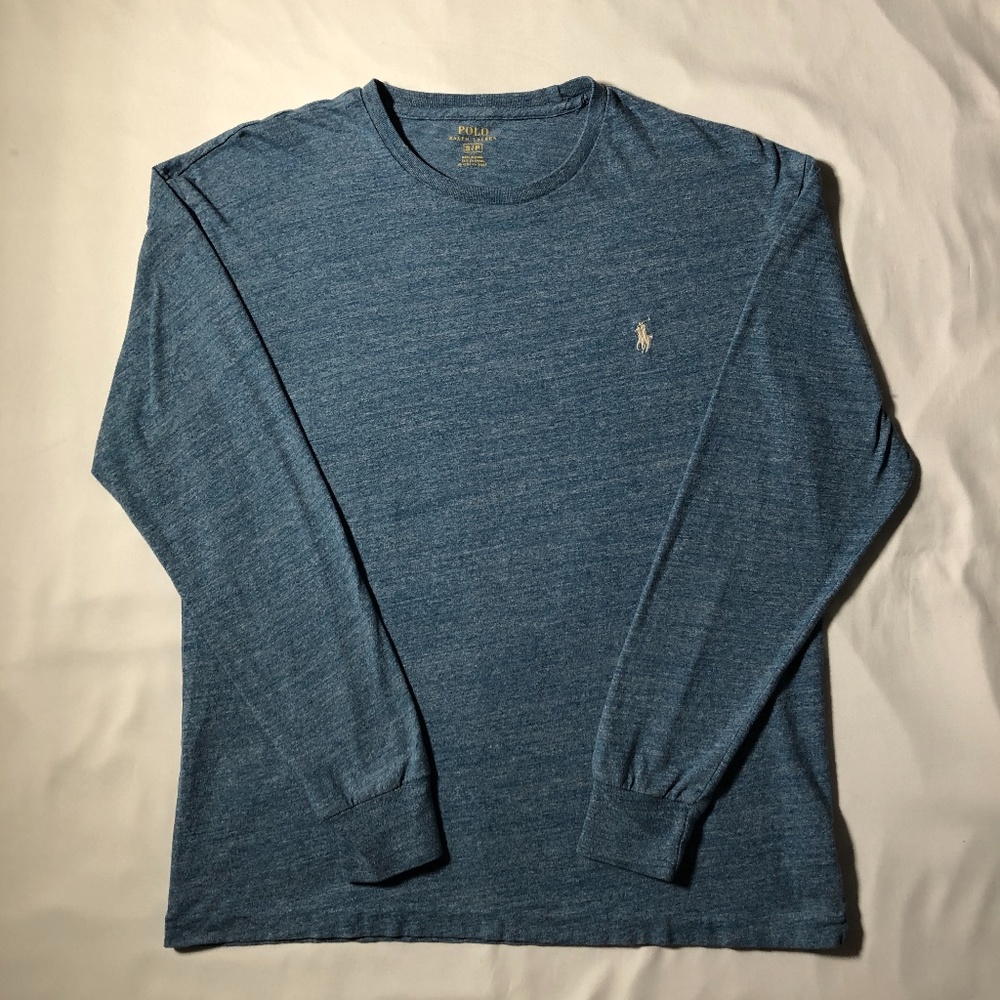 Polo Ralph Lauren Blue Long Sleeve Tea